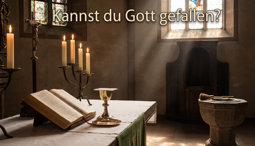 Kannst du Gott gefallen?
